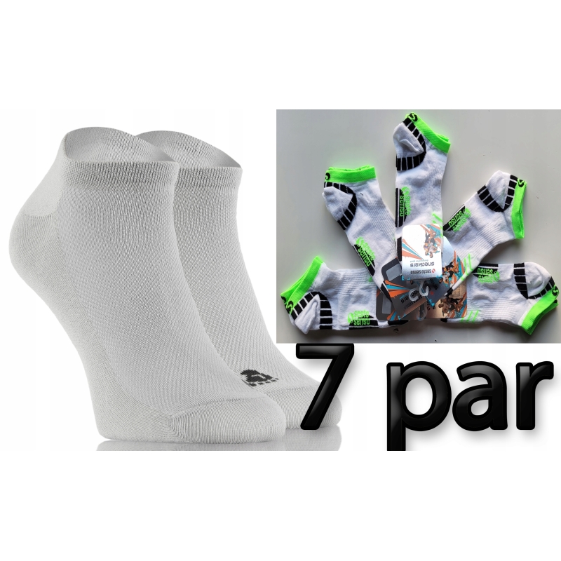 7 x STOPKI sneakers SESTO SENSO mix kolor
