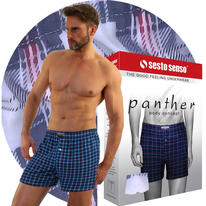 LUŹNE bokserki Sesto Senso PANTHER